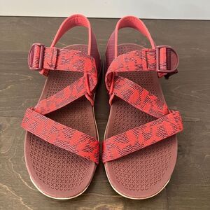 Chaco Womens Grenadine Sandals Strappy Water Outdoors Orange Size 10
